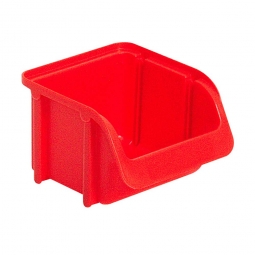 Sichtbox SOFTLINE SL 1, rot, Inhalt 0,6 Liter, LxBxH 115/87x100x75 mm, Gewicht 45 g