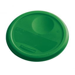 Deckel für runde Lebensmittel-Behälter Inhalt 5,7 und 7,5 Liter, grün, mit Dichtlippen