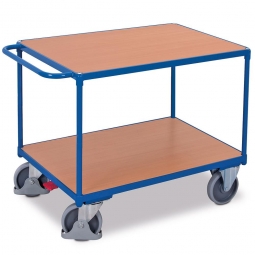 Tischwagen mit 2 Ladeflächen, LxBxH 1190x700x920 mm, Tragkraft 500 kg