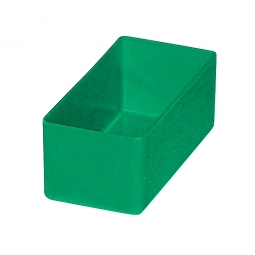 Einsatzkasten für Schubladen, grün, LxBxH 99x49x40 mm, Polystyrol-Kunststoff (PS)