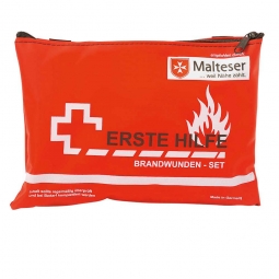 Brandwunden-Set, rot, BxTxH 185x40x130 mm, 2-farbiger Druck