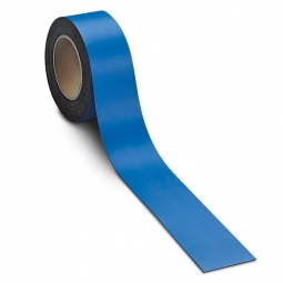 Magnetschilder, 10 m Rolle, Höhe: 40 mm, blau, Materialstärke: 0,9 mm, für alle magnetischen Untergründe