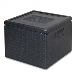 Thermobox / Isobox für Pizza und Torten, mit Deckel, Inhalt 32 Liter, LxBxH 410x410x330 mm