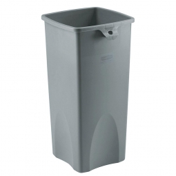 Wertstoff- und Abfallbehälter "Untouchable", rechteckig, 87 Liter, Farbe grau