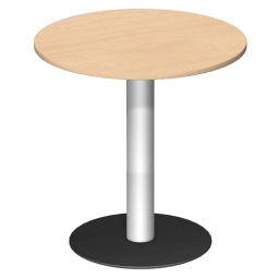 Rundtisch, Tischplatte Ahorn ØxH 900x1100 mm