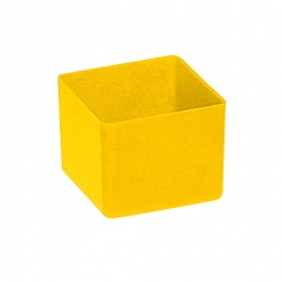 Einsatzkasten für Schubladen, gelb, LxBxH 49x49x40 mm, Polystyrol-Kunststoff (PS)