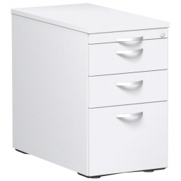 Standcontainer, 4 Schubladen, weiß, BxTxH 438x800x720 mm
