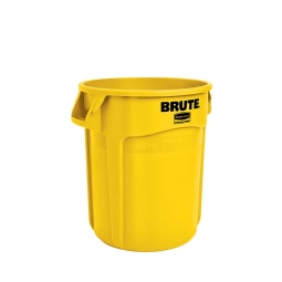 Runder Brute Container, 76 Liter, gelb