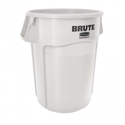 Runder Brute Container, 167 Liter, weiß