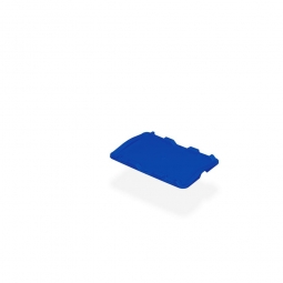 112 Auflagedeckel für Euro-Schwerlastbehälter/Stapelbehälter LxB 300x200 mm, blau