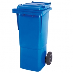 Müllbehälter, 60 Liter, blau, BxTxH 445x520x930 mm, hohe Ausführung, Polyethylen (PE-HD)