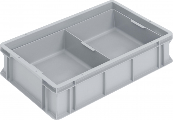 BRB Stülpdeckel Für Eurobehälter 600x400 Mm - Lebensmittelecht In Grau