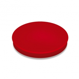Haftmagnete, rot, Durchmesser 30 mm, Haftkraft 800 g, Paket=10 Magnete