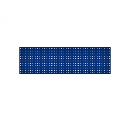 System-Lochplatte, BxH 1500x450 mm, aus 1,25 mm Stahlblech, kunststoffbeschichtet in saphirblau
