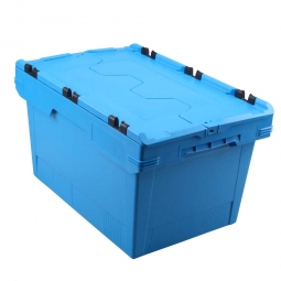 Mehrwegbehälter "Universal", verplombbar, LxBxH 600x400x300 mm, 47 Liter, blau
