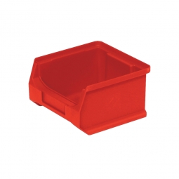 Sichtbox PROFI LB 6, rot, Inhalt 0,3 Liter, LxBxH 100x100x60 mm, innen 75x85x55 mm.