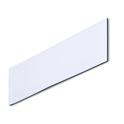 Magnetschilder, VE = 50 Stück, weiß, Zuschnitt BxH 150x50 mm, Materialstärke: 0,9 mm