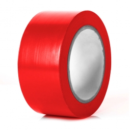 Bodenmarkierungsband, Stärke 0,15 mm, Breite 50 mm, rot