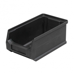 Sichtbox Profi LB 5, leitfähige Ausführung, schwarz, Inhalt 0,85 Liter, LxBxH 175x100x75 mm, innen 145x85x65 mm