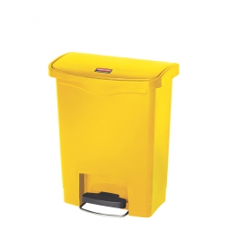 Tretabfalleimer Slim Jim, 30 Liter, gelb, BxTxH 425x271x536 mm