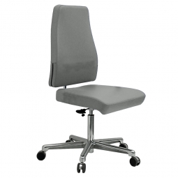 Chefsessel XXL-Extrastark "Berlin", belastbar bis 200 kg, steingrau, Sitzbreite 600 mm
