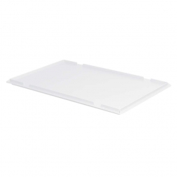 Auflagedeckel für Euro-Geschirrkasten 600x400 mm in Farbe weiß