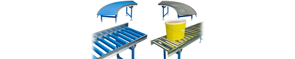 Bauen Sie mit Rollenbahnen ortsfeste Förderungen für diverse Güter