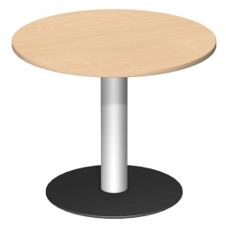 Rundtisch, Tischplatte Ahorn ØxH 900x720 mm