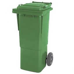 Müllbehälter, 60 Liter, grün, BxTxH 445x520x930 mm, hohe Ausführung, Polyethylen (PE-HD)