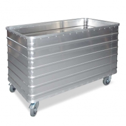Transportwagen aus Leichtmetall, 415 Liter, LxBxH 1030x670x835 mm, Tragkraft 250 kg