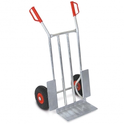 Alu-Sackkarre mit pannensicheren Reifen, BxTxH 570x520x1040 mm, Tragkraft 200 kg Alu-Sackkarre mit pannensicheren Reifen, BxTxH 570x520x1040 mm, Tragkraft 200 kg
