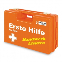 Erste-Hilfe-Koffer "Elektro", Inhalt nach DIN 13157 mit spezifischer Zusatzausstattung