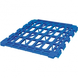 Kunststoff-Zwischenboden für 4-seitige Rollbehälter, blau