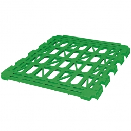 Kunststoff-Zwischenboden für 4-seitige Rollbehälter, grün