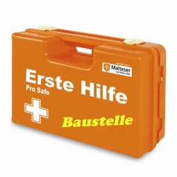 Erste-Hilfe-Koffer "Baustelle", Inhalt nach DIN 13157 mit spezifischer Zusatzausstattung
