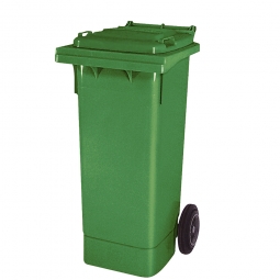 Müllbehälter, 80 Liter, grün, BxTxH 445x520x930 mm, Polyethylen (PE-HD)
