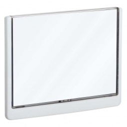 Türschild aus ABS-Kunststoff mit aufklappbarem Sichtfenster, BxH 210x148,5 mm, weiß