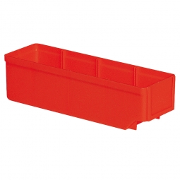 Regalkasten, rot, LxBxH 300x93x83 mm, Polystyrol-Kunststoff (PS), Gewicht 175 g