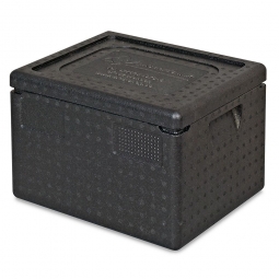 Gastronorm Thermobox / Isobox GN1/2 mit Deckel, Inhalt 19 Liter, LxBxH 390x330x280 mm