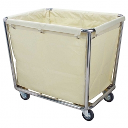 Wäschewagen mit abnehmbarem Wäschesack, Gestell aus Edelstahl, BxTxH 900x650x850 mm