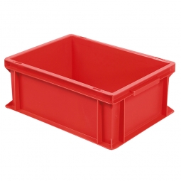 Euro-Geschirrkasten, LxBxH 400x300x170 mm, mit 2 Griffleisten, rot