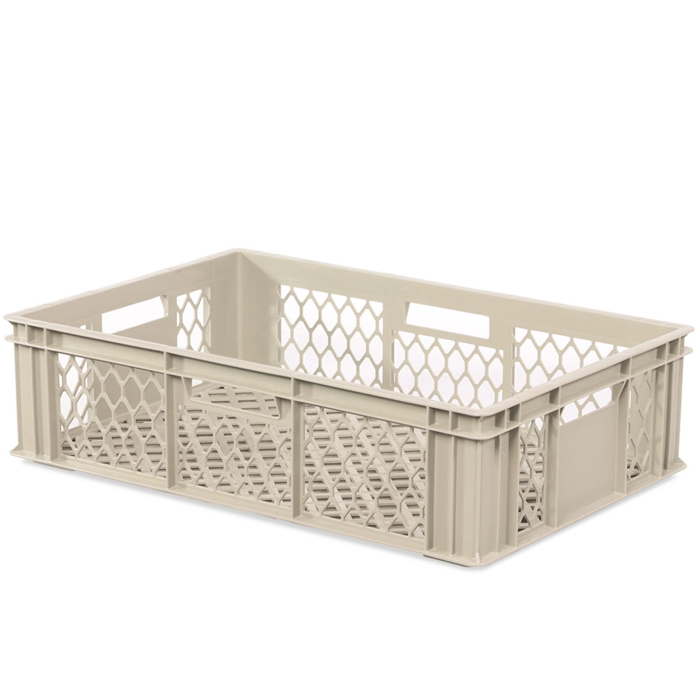 Euro-Gläserkasten, LxBxH 600x400x155 mm, durchbrochen, 4