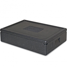 Thermobox / Isobox mit Deckel, Inhalt 32 Liter, LxBxH 685x485x180 mm
