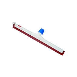 Moosgummi-Abzieher mit PP-Halter, LxBxH 450x40x30 mm, mit roter Moosgummilippe