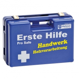 Erste-Hilfe-Koffer "Holzverarbeitung", Inhalt nach DIN 13157 mit spezifischer Zusatzausstattung