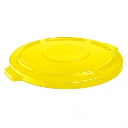 Deckel für Mehrzweckbehälter 167 L, gelb, Ø 610 mm, Polyethylen-Kunststoff (PE)