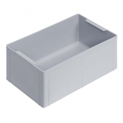 Einsatzkasten für Stapelbehälter 600x400 mm, LxBxH 274x174x110 mm, Farbe grau