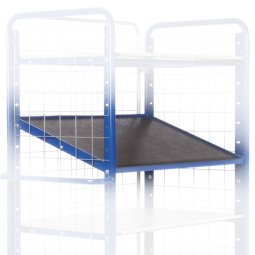 Einlegeboden für Ladefläche mit Winkeleisenrahmen, LxB 1600x800 mm