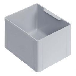 Einsatzkasten für Stapelbehälter 600x400 mm, LxBxH 174x137x110 mm, Farbe grau