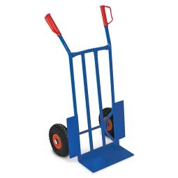 Stahl-Sackkarre mit pannensicheren Reifen, BxTxH 570x500x1070 mm, Tragkraft 250 kg Stahl-Sackkarre mit pannensicheren Reifen, BxTxH 570x500x1070 mm, Tragkraft 250 kg